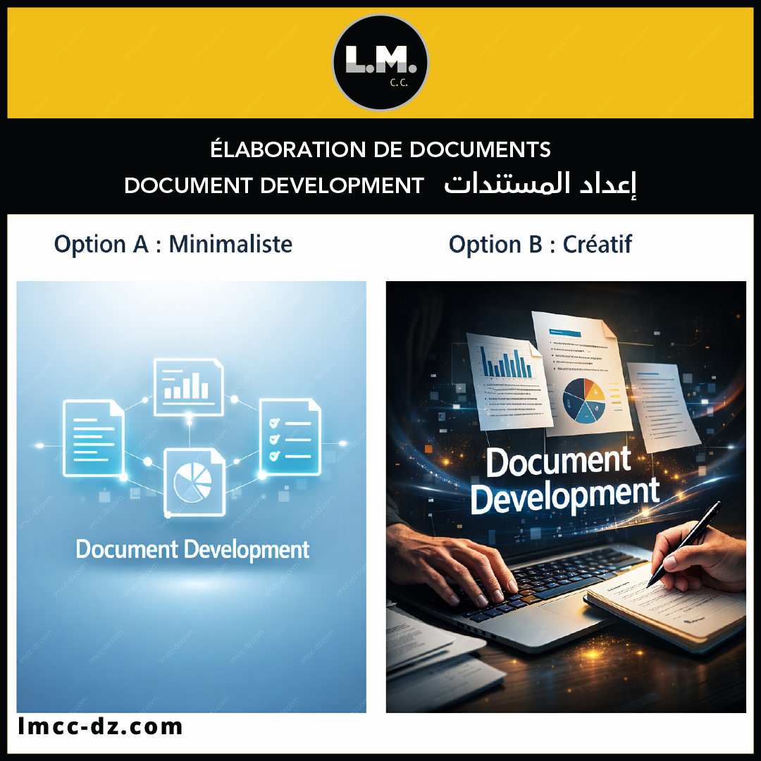 Élaboration de Documents - Rapports, présentations, publications, documents techniques